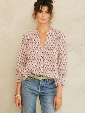 M.A.B.E. Kiki Long Sleeve Top Size Large